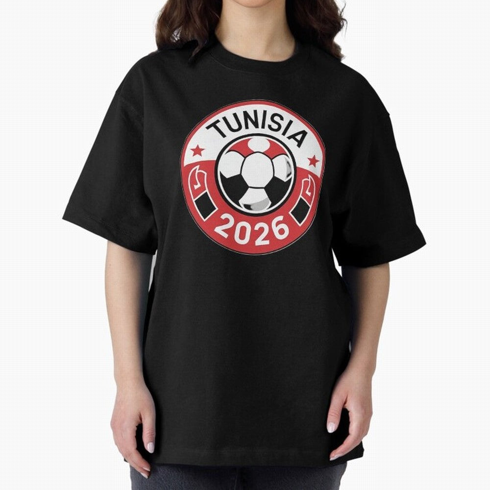 Tunisia WC 2026 Classic T-Shirt Make Your Look Match FIFA World Cup 2026 Group Stage Spirit, Inspired by Argentina, Haaland, Vintage Soccer Flavor, Modern Football Stars, National Flags and Final Night Emotion; Great for Watch Parties, Sports Bars,