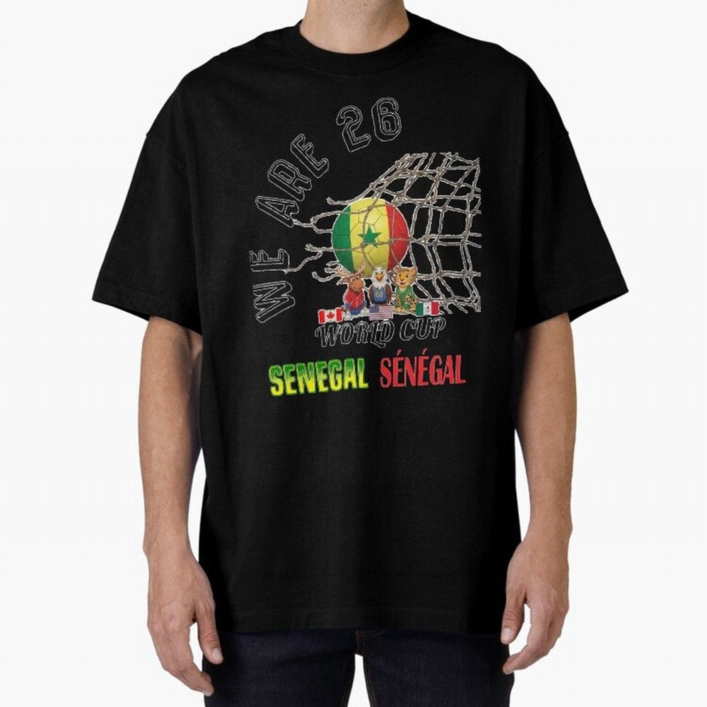 World cup 26 - Senegal Classic T-Shirt Honor Champions and Dreams in the FIFA World Cup 2026 USA Canada Mexico Journey through Neymar, Haaland and Cristiano Ronaldo Highlights, England, France and Netherlands Pride, Goal Celebration Energy,