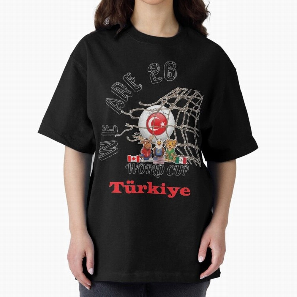 World cup 26 - Turkiye Classic T-Shirt Bring Match Day Fire to Global Football Passion for FIFA World Cup 2026 Group Stage, Celebrating CR7, Argentina and Brazil, Supporter Pride, Iconic Celebrations, Legendary Names and Global Match Day Energy;