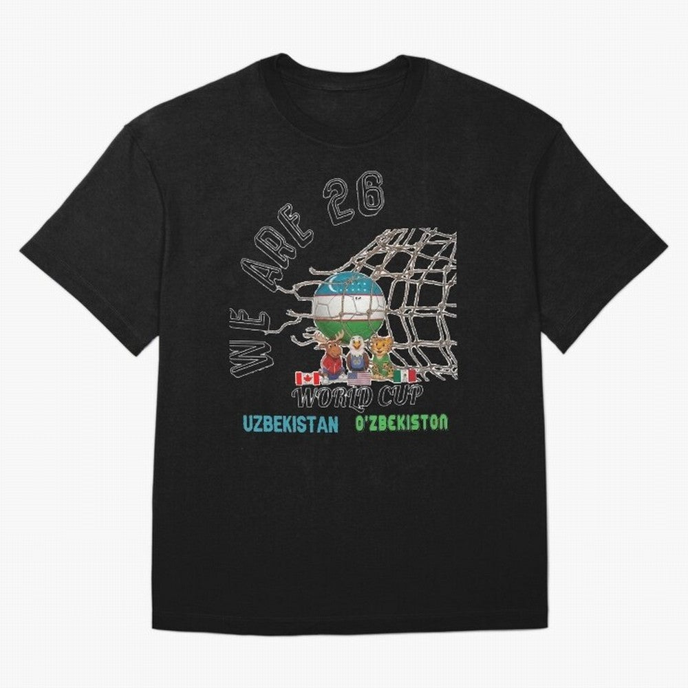 World cup 26 - Uzbekistan Classic T-Shirt Bring World Football Passion into FIFA World Cup 2026 USA Canada Mexico Spirit, Inspired by France, Messi, Championship Spirit, Famous Goals, Roaring Crowds and International Football Unity; Ideal for