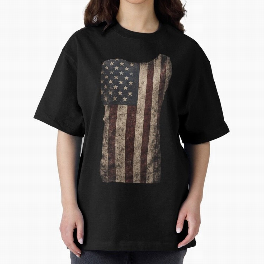 Vintage American Flag Soccer Fan Design Classic T-Shirt Celebrate Football Heritage in FIFA World Cup 2026 Spirit, Capturing Brazil, CR7, Football Festival Excitement, Trophy Ambitions, Country Rivalries and Star Player Buzz; Perfect for Supporters