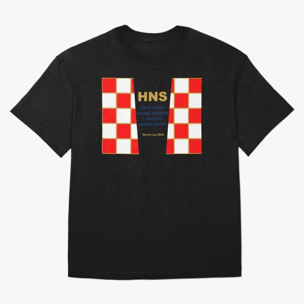 Croatia jersey with motto gold Classic T-Shirt Honor the Football Icons of Global Football Passion for FIFA World Cup 2026 USA Canada Mexico, with Cristiano Ronaldo, Haaland and CR7, Portugal, Tournament Hype, Historic Matchups, Family Viewing