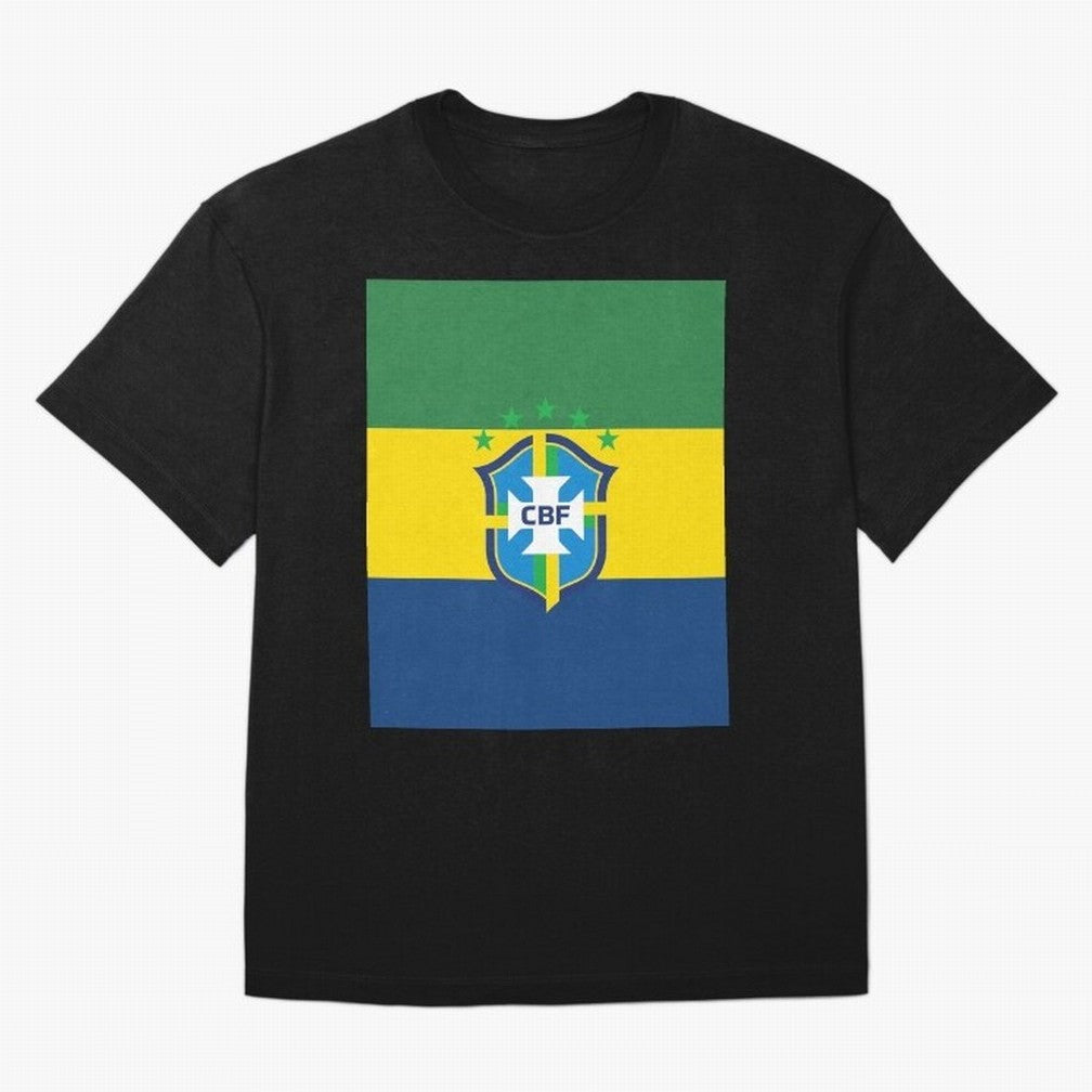 Brazil | 2026 World Cup Fan Apparel Classic T-Shirt Celebrate Unforgettable Nights in Match Day Hype around FIFA World Cup 2026, Haaland, France and Portugal, Classic Soccer Heritage, Championship Pressure, Fan Loyalty and International Pride; Made
