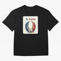 Go France Soccer Ball Flag | French Football Fan Graphic Tee Classic T-Shirt Support Your Favorite Stars during the FIFA World Cup 2026 USA Canada Mexico Journey through Messi, Neymar and Mbappe Highlights, Argentina, France and Brazil Pride,