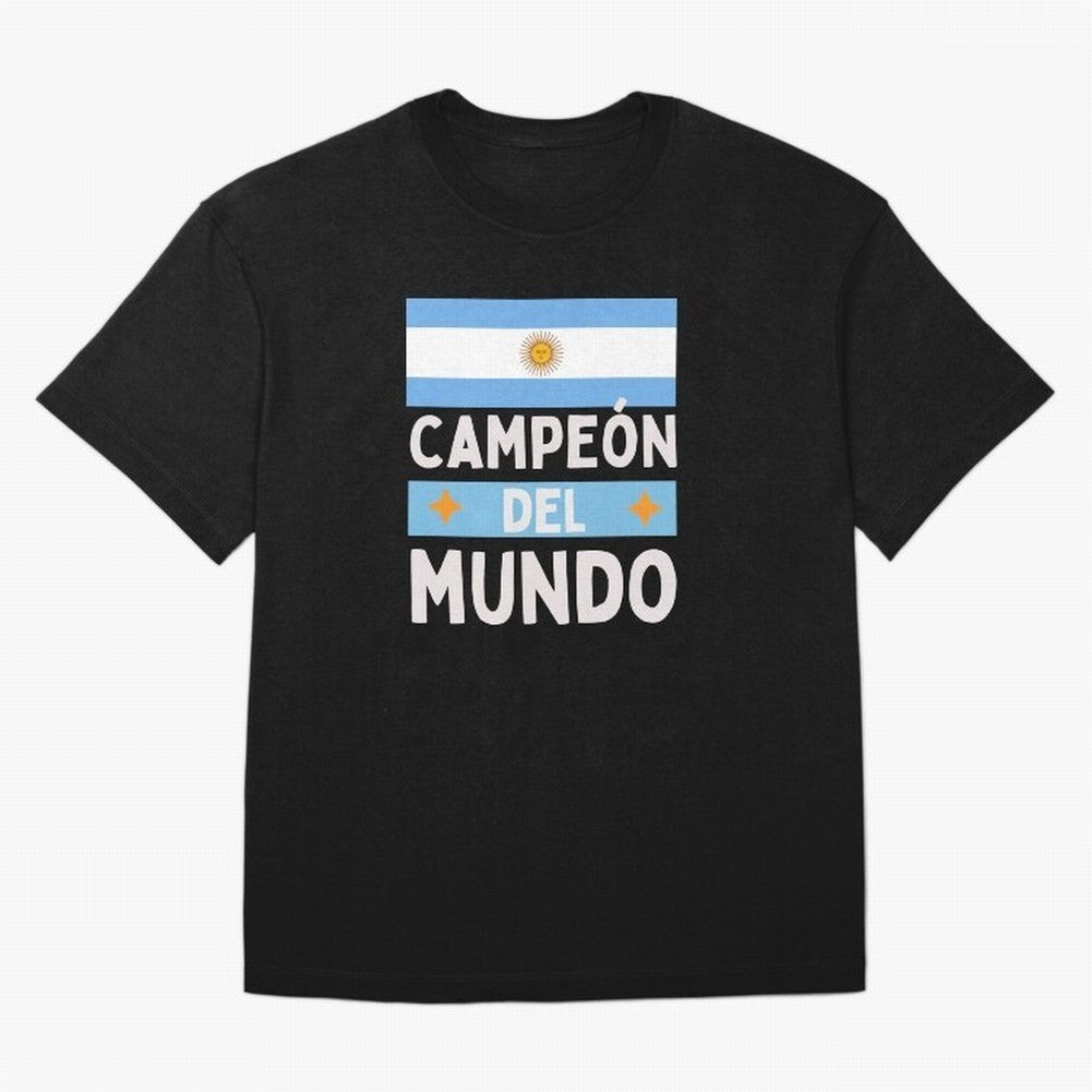 Argentina Campe¨®n del Mundo Classic T-Shirt Join the Countdown to Global Football Passion for FIFA World Cup 2026 USA Canada Mexico, Celebrating Messi, CR7 and Mbappe, England, Supporter Pride, Iconic Celebrations, Legendary Names and Global Match