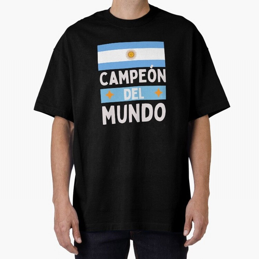 Argentina Campe¨®n del Mundo Classic T-Shirt Join the Countdown to Global Football Passion for FIFA World Cup 2026 USA Canada Mexico, Celebrating Messi, CR7 and Mbappe, England, Supporter Pride, Iconic Celebrations, Legendary Names and Global Match