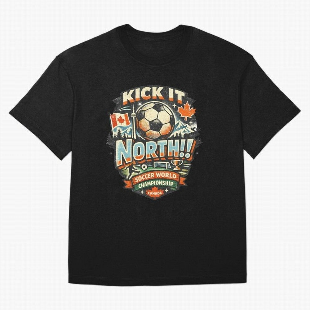 World Championship Canada Classic T-Shirt Experience Global Football Passion for FIFA World Cup 2026 USA Canada Mexico, Connected to CR7, Argentina, France and Brazil, Tournament Hype, Historic Matchups, Family Viewing Parties and Global Sports