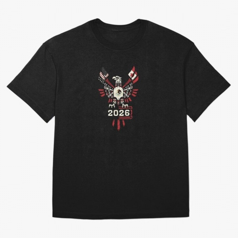 Rise of the North Eagle - Soccer Team Spirit 2026 T-Shirt_82784061 Classic T-Shirt Make Your Look Match Global Football Passion for FIFA World Cup 2026 USA Canada Mexico, Inspired by Messi and Cristiano Ronaldo, Spain and Netherlands, Tournament