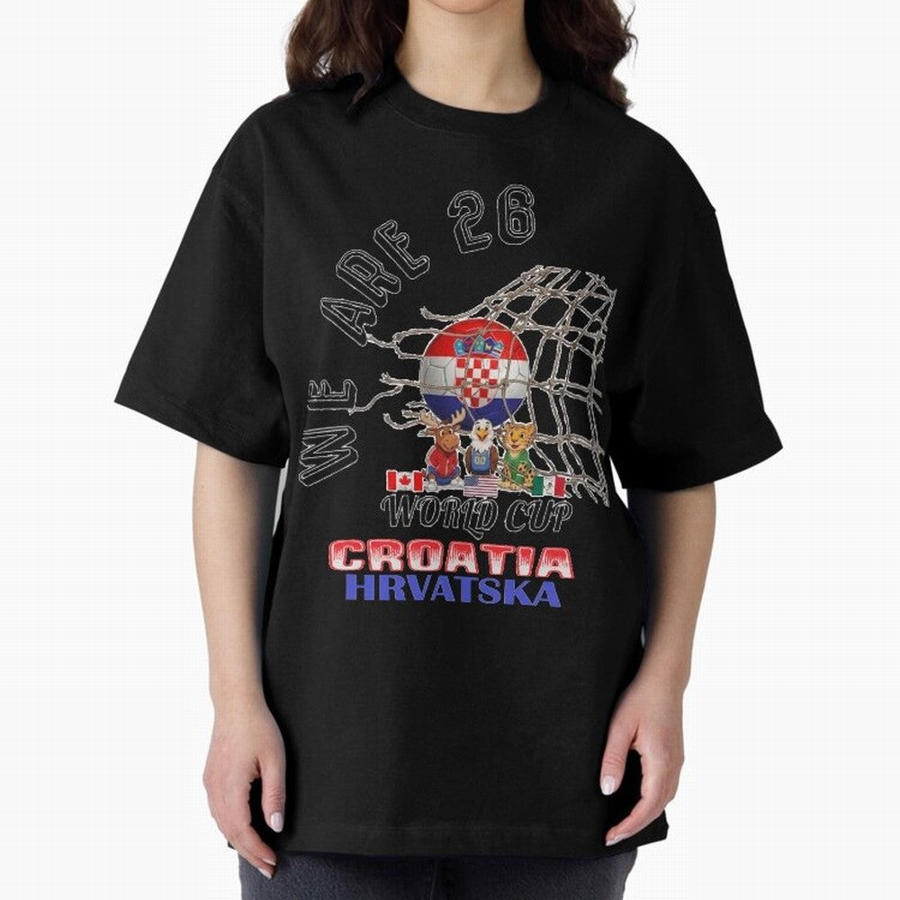 World cup 26 - Croatia Classic T-Shirt Bring Global Tournament Vibes to the FIFA World Cup 2026 Group Stage Journey through Messi, CR7 and Mbappe Highlights, England, France and Netherlands Pride, Championship Spirit, Famous Goals, Roaring Crowds