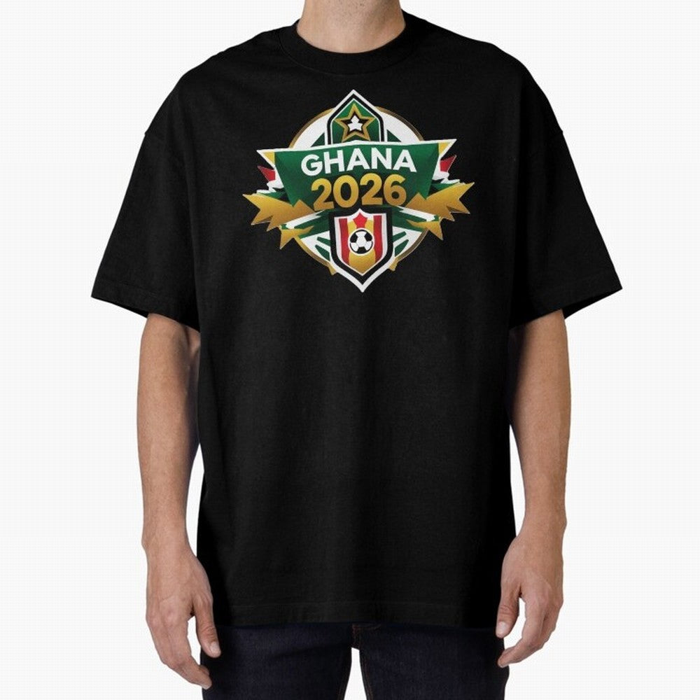 Ghana WC 2026 Classic T-Shirt Honor the Beautiful Game during the FIFA World Cup 2026 Journey through CR7 and Messi Highlights, England and Germany Pride, Stadium Chants, National Pride, Trophy Dreams and Unforgettable Football Memories; Great for