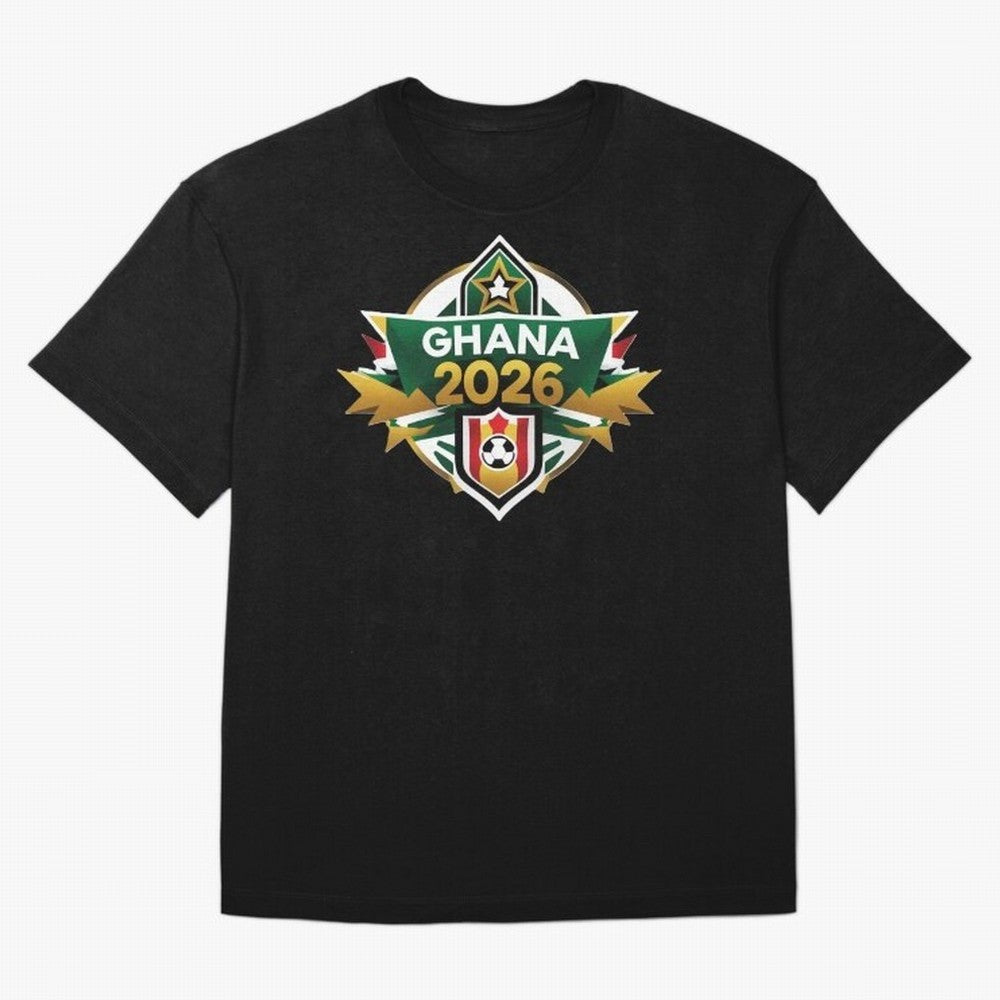 Ghana WC 2026 Classic T-Shirt Honor the Beautiful Game during the FIFA World Cup 2026 Journey through CR7 and Messi Highlights, England and Germany Pride, Stadium Chants, National Pride, Trophy Dreams and Unforgettable Football Memories; Great for