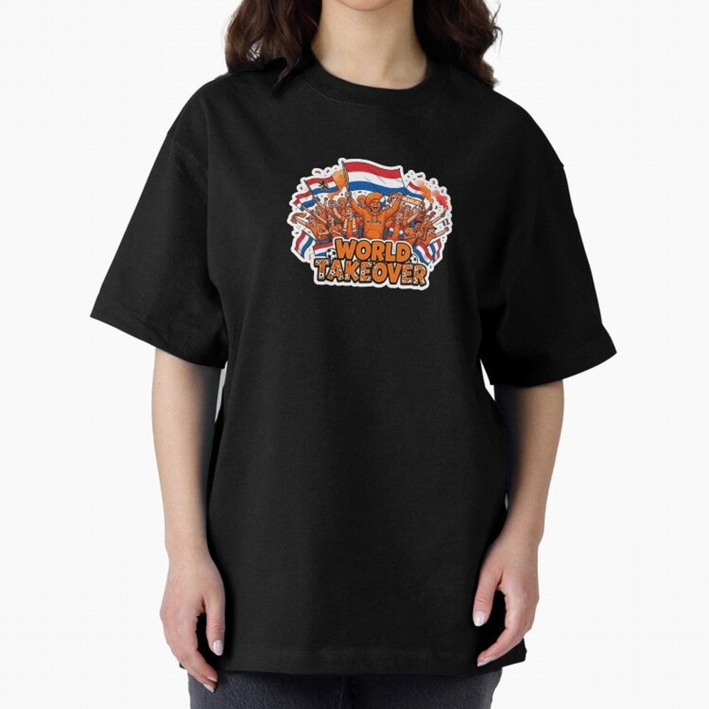 Netherlands Soccer Fans Orange Power Sticker 2026 Football Supporters Classic T-Shirt Honor Champions and Dreams in FIFA World Cup 2026 Group Stage Inspired by Messi, CR7 and Mbappe, Brazil, Portugal and Argentina Energy, Game Day Rituals, Football