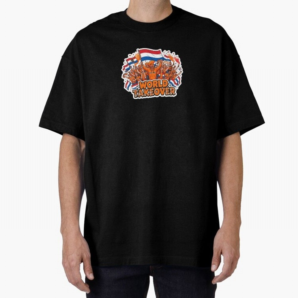 Netherlands Soccer Fans Orange Power Sticker 2026 Football Supporters Classic T-Shirt Honor Champions and Dreams in FIFA World Cup 2026 Group Stage Inspired by Messi, CR7 and Mbappe, Brazil, Portugal and Argentina Energy, Game Day Rituals, Football