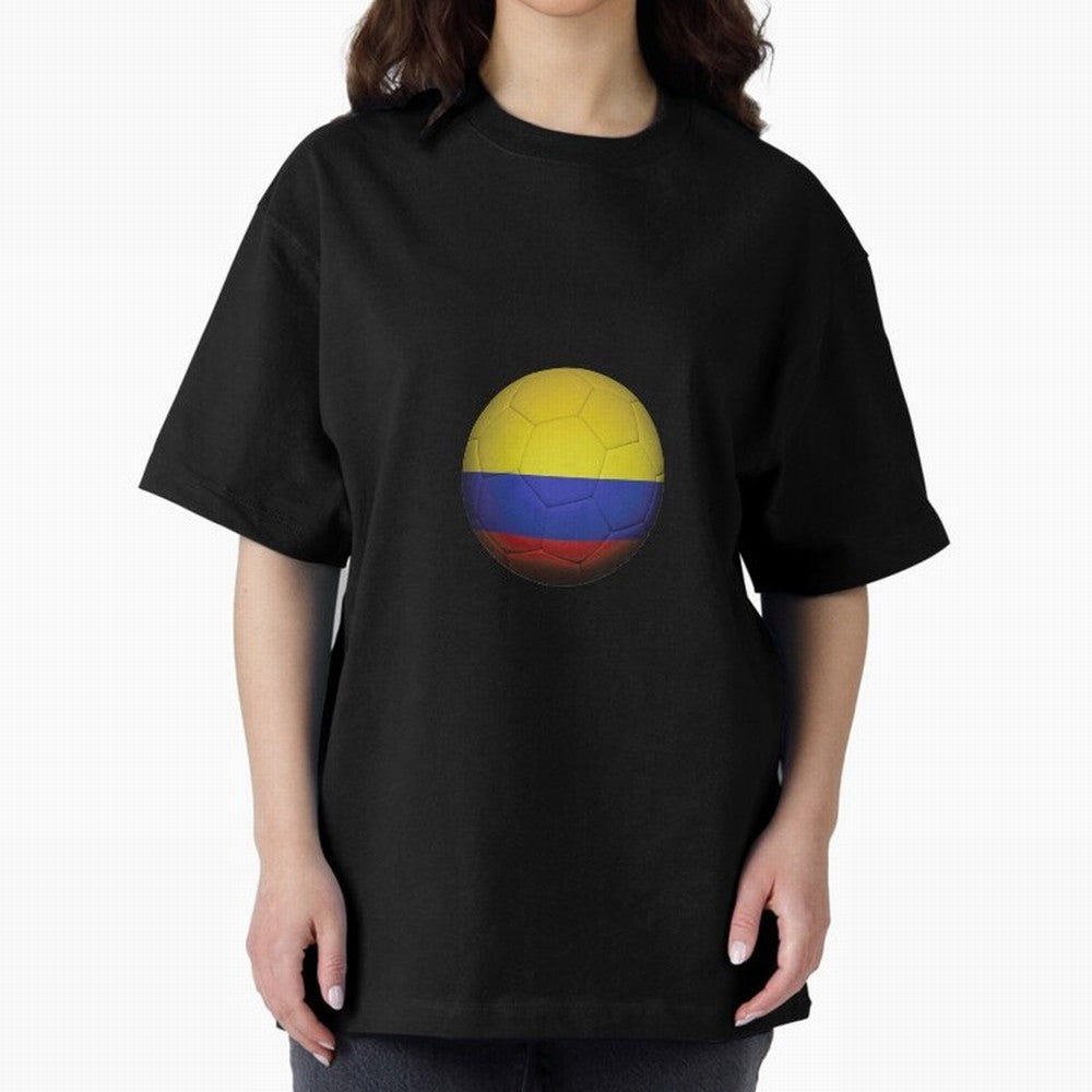 Colombia Ball Classic T-Shirt Enjoy the Biggest Football Party of FIFA World Cup 2026 Group Stage with Neymar, France Energy, Football History, Final Match Energy, Crowd Noise and Once in a Lifetime Moments; Ideal for Football Dads, Football Moms,