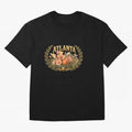 Elegant and Floral Atlanta 2026 World Cup Host City ¡ª Georgia Peach Laurel Wreath Classic T-Shirt Stand Proud for Match Day Hype around FIFA World Cup 2026 Group Stage, Messi and Cristiano Ronaldo, Argentina, France and Brazil, Football Festival