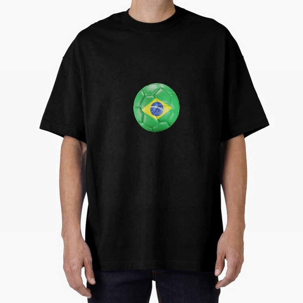 Brazil Classic T-Shirt Support FIFA World Cup 2026 Spirit, Connected to France and Portugal, Neymar, Haaland and Cristiano Ronaldo, Soccer Culture, Superstar Moments, National Team Dreams and Competitive Fire; Ideal for Passionate Fans Who Love