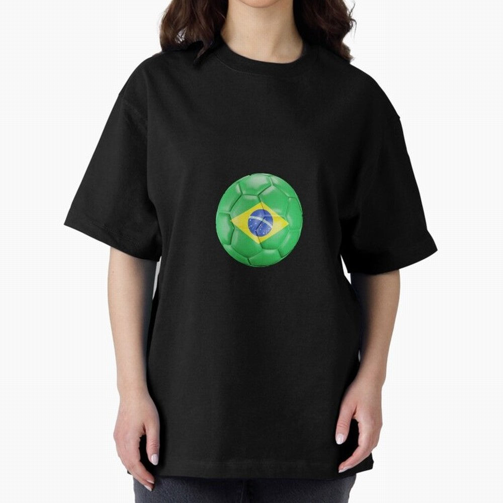 Brazil Classic T-Shirt Support FIFA World Cup 2026 Spirit, Connected to France and Portugal, Neymar, Haaland and Cristiano Ronaldo, Soccer Culture, Superstar Moments, National Team Dreams and Competitive Fire; Ideal for Passionate Fans Who Love