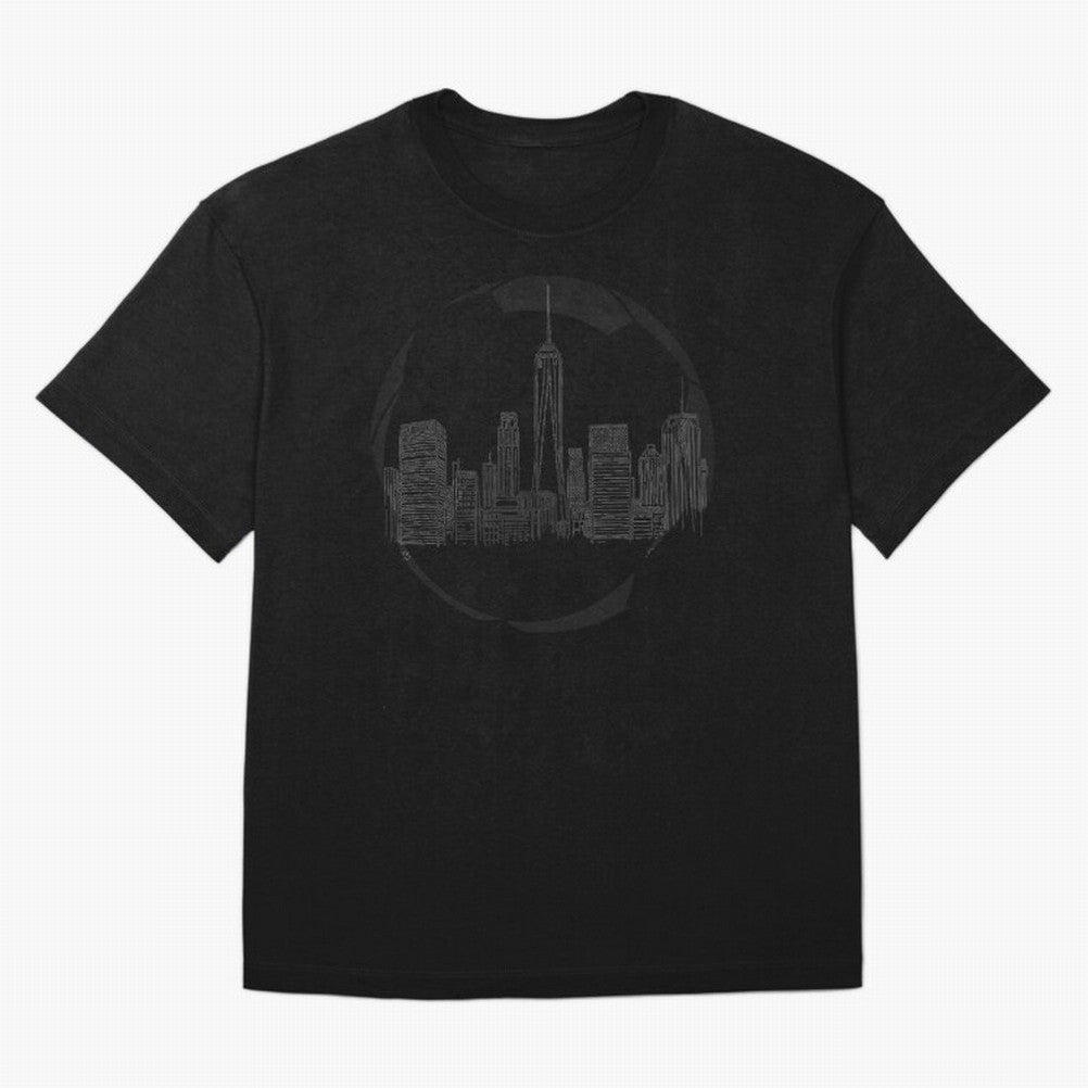 New York City Soccer Ball Skyline ¡ª World Cup 2026 NYC Classic T-Shirt Live the Energy of Match Day Hype around FIFA World Cup 2026 Group Stage, Messi, Neymar and Mbappe, England and Germany, Champion Mindset, Group Stage Buzz, Knockout Tension