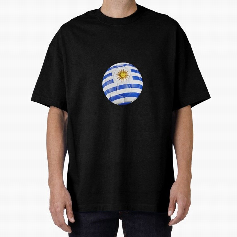 Uruguay Ball Classic T-Shirt Turn Football Passion into Match Day Hype around FIFA World Cup 2026 USA Canada Mexico, Haaland, England and Germany, Match Day Excitement, Supporter Culture, Golden Goals and Global Football Passion; Ideal for Football