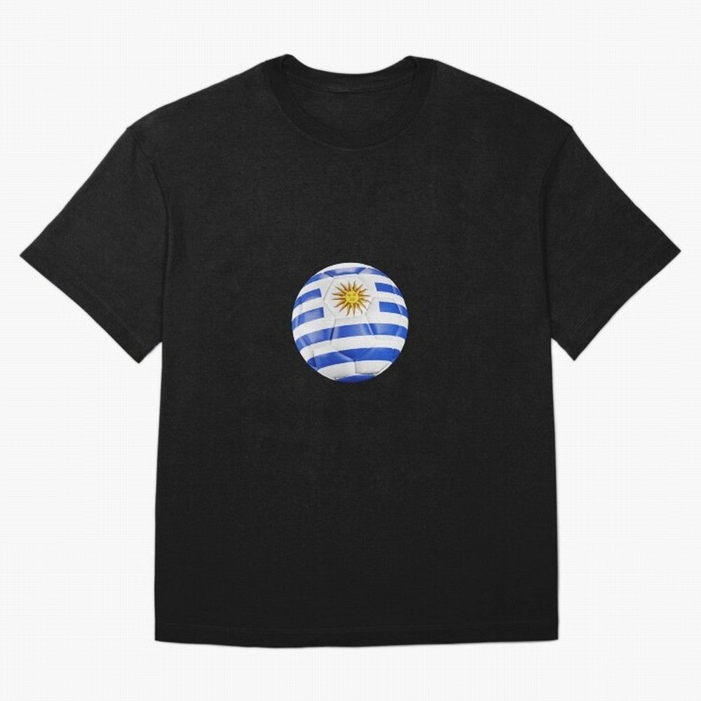 Uruguay Ball Classic T-Shirt Turn Football Passion into Match Day Hype around FIFA World Cup 2026 USA Canada Mexico, Haaland, England and Germany, Match Day Excitement, Supporter Culture, Golden Goals and Global Football Passion; Ideal for Football