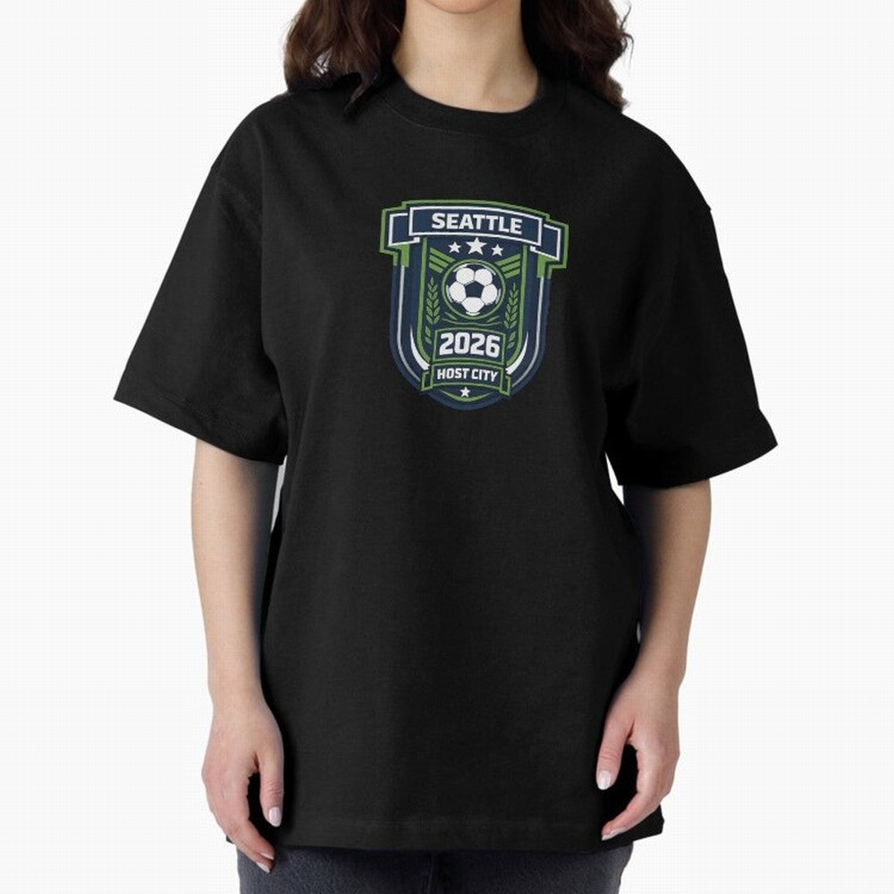 Seattle Host City World Cup 2026 Classic T-Shirt Show Up for the Glory of FIFA World Cup 2026 USA Canada Mexico Spirit, Inspired by Netherlands, Mbappe, Soccer Culture, Superstar Moments, National Team Dreams and Competitive Fire; Perfect for