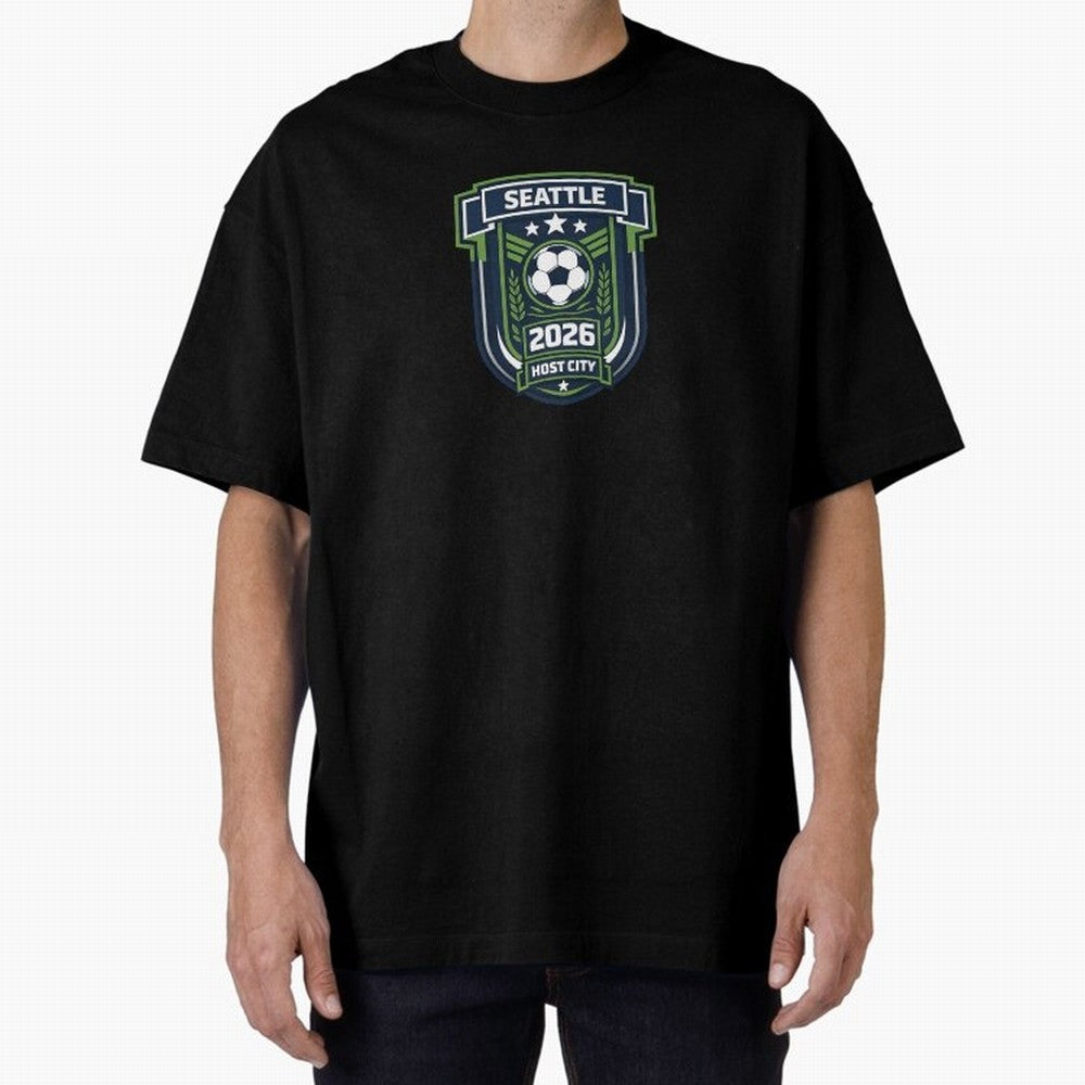 Seattle Host City World Cup 2026 Classic T-Shirt Show Up for the Glory of FIFA World Cup 2026 USA Canada Mexico Spirit, Inspired by Netherlands, Mbappe, Soccer Culture, Superstar Moments, National Team Dreams and Competitive Fire; Perfect for