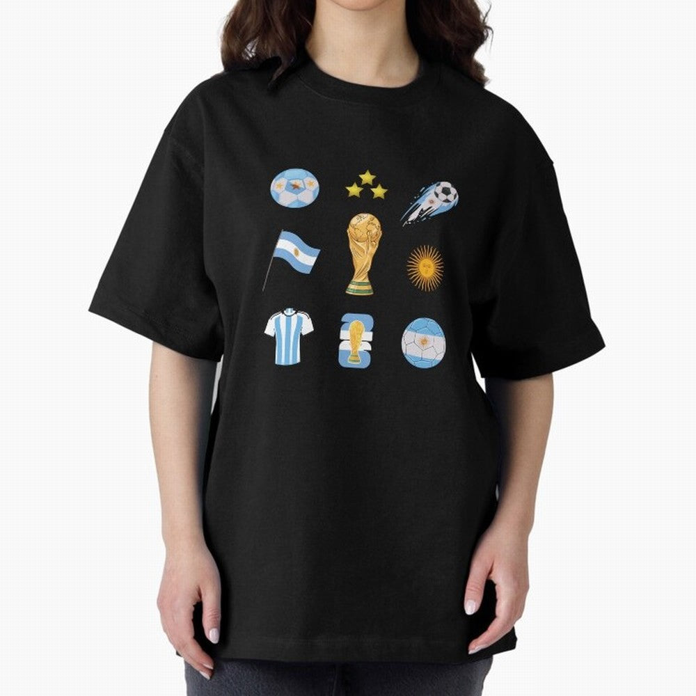 Argentina World Cup Champion 2026 Classic T-Shirt Remember Iconic Moments from FIFA World Cup 2026 Group Stage for Fans of Haaland and Mbappe and Spain, Bringing Supporter Pride, Iconic Celebrations, Legendary Names and Global Match Day Energy;