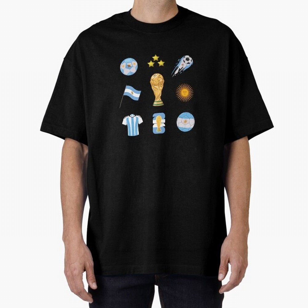 Argentina World Cup Champion 2026 Classic T-Shirt Remember Iconic Moments from FIFA World Cup 2026 Group Stage for Fans of Haaland and Mbappe and Spain, Bringing Supporter Pride, Iconic Celebrations, Legendary Names and Global Match Day Energy;