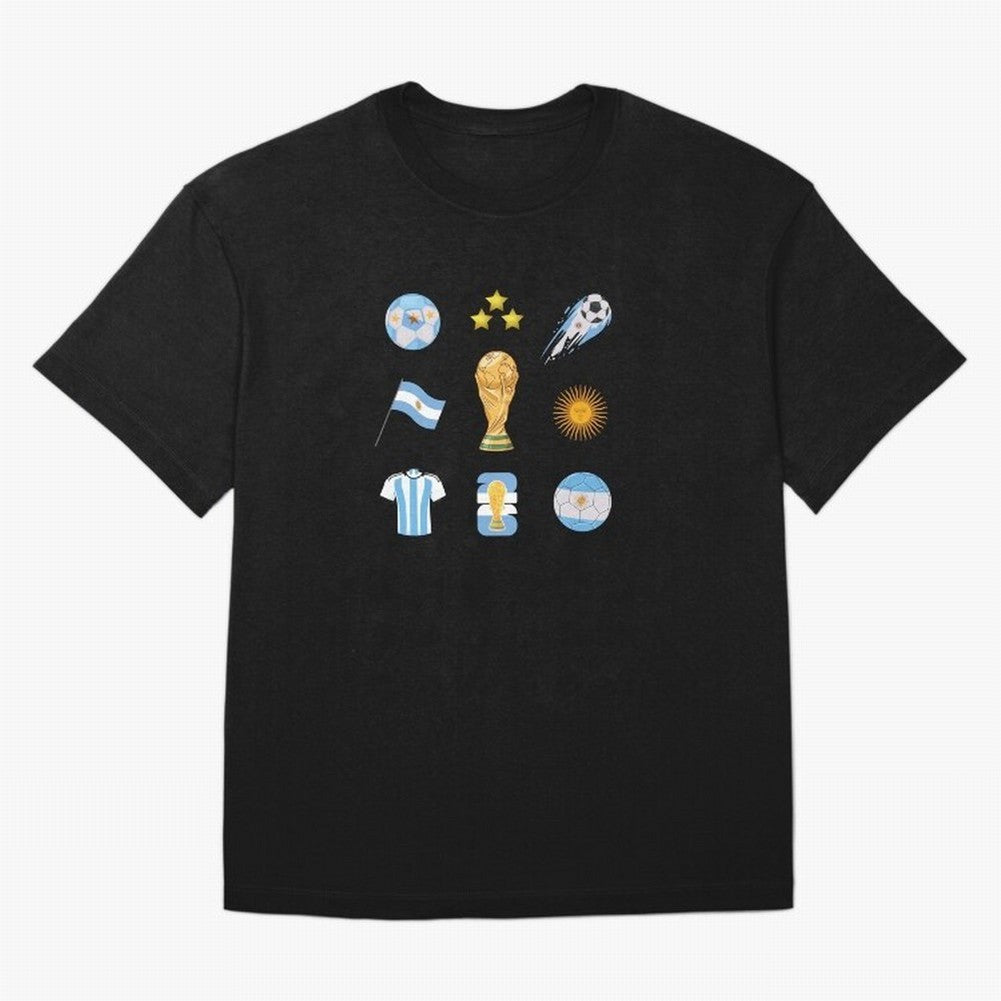 Argentina World Cup Champion 2026 Classic T-Shirt Remember Iconic Moments from FIFA World Cup 2026 Group Stage for Fans of Haaland and Mbappe and Spain, Bringing Supporter Pride, Iconic Celebrations, Legendary Names and Global Match Day Energy;