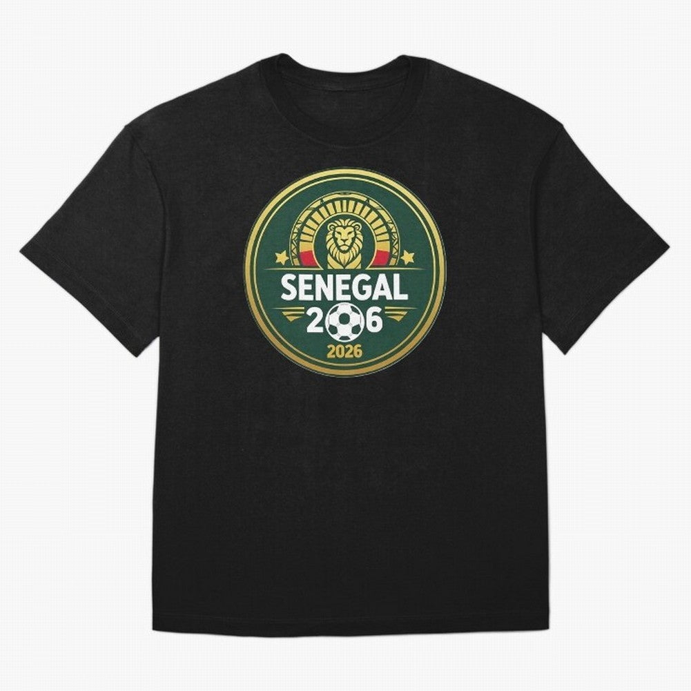 Senegal WC 2026 Classic T-Shirt Experience the Global Stage of FIFA World Cup 2026 for Fans of Messi and Cristiano Ronaldo and France, Bringing Supporter Pride, Iconic Celebrations, Legendary Names and Global Match Day Energy; Perfect for Fans,