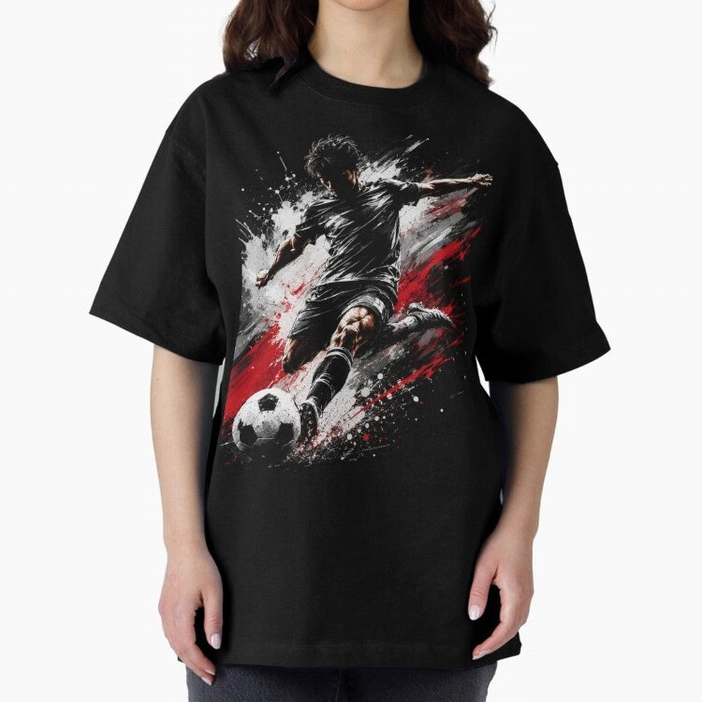 Football player Classic T-Shirt Show Championship Spirit for FIFA World Cup 2026 USA Canada Mexico for Fans of Messi and Cristiano Ronaldo and Portugal, Spain and Germany, Bringing Football Festival Excitement, Trophy Ambitions, Country Rivalries
