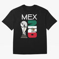 Mexico 2026 Soccer World Cup Trophy Mexican Flag Design Classic T-Shirt Bring Home FIFA World Cup 2026 Group Stage for Fans of Haaland and Argentina and Brazil, Bringing Sports Nostalgia, International Competition, Famous Players and Unforgettable