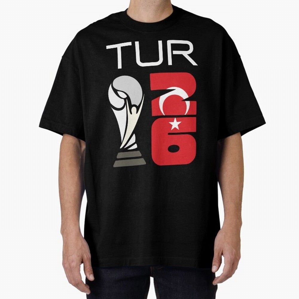 Turkey 2026 Soccer World Cup Trophy Turkish Flag Design Classic T-Shirt Feel the Roar of FIFA World Cup 2026 Group Stage Featuring Neymar, Brazil, Portugal and Argentina Energy, Game Day Rituals, Football Legends, Country Pride and the Road to the