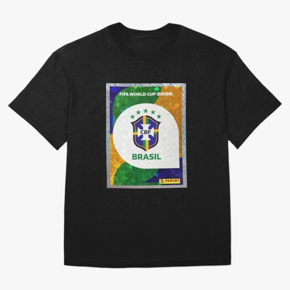 STICKER BRAZIL WORLD CUP 2026 Classic T-Shirt Share FIFA World Cup 2026 USA Canada Mexico with Haaland and Mbappe, Argentina Energy, Game Day Rituals, Football Legends, Country Pride and the Road to the Final; Perfect for Fans, Collectors, Family
