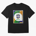 STICKER BRAZIL WORLD CUP 2026 Classic T-Shirt Share FIFA World Cup 2026 USA Canada Mexico with Haaland and Mbappe, Argentina Energy, Game Day Rituals, Football Legends, Country Pride and the Road to the Final; Perfect for Fans, Collectors, Family