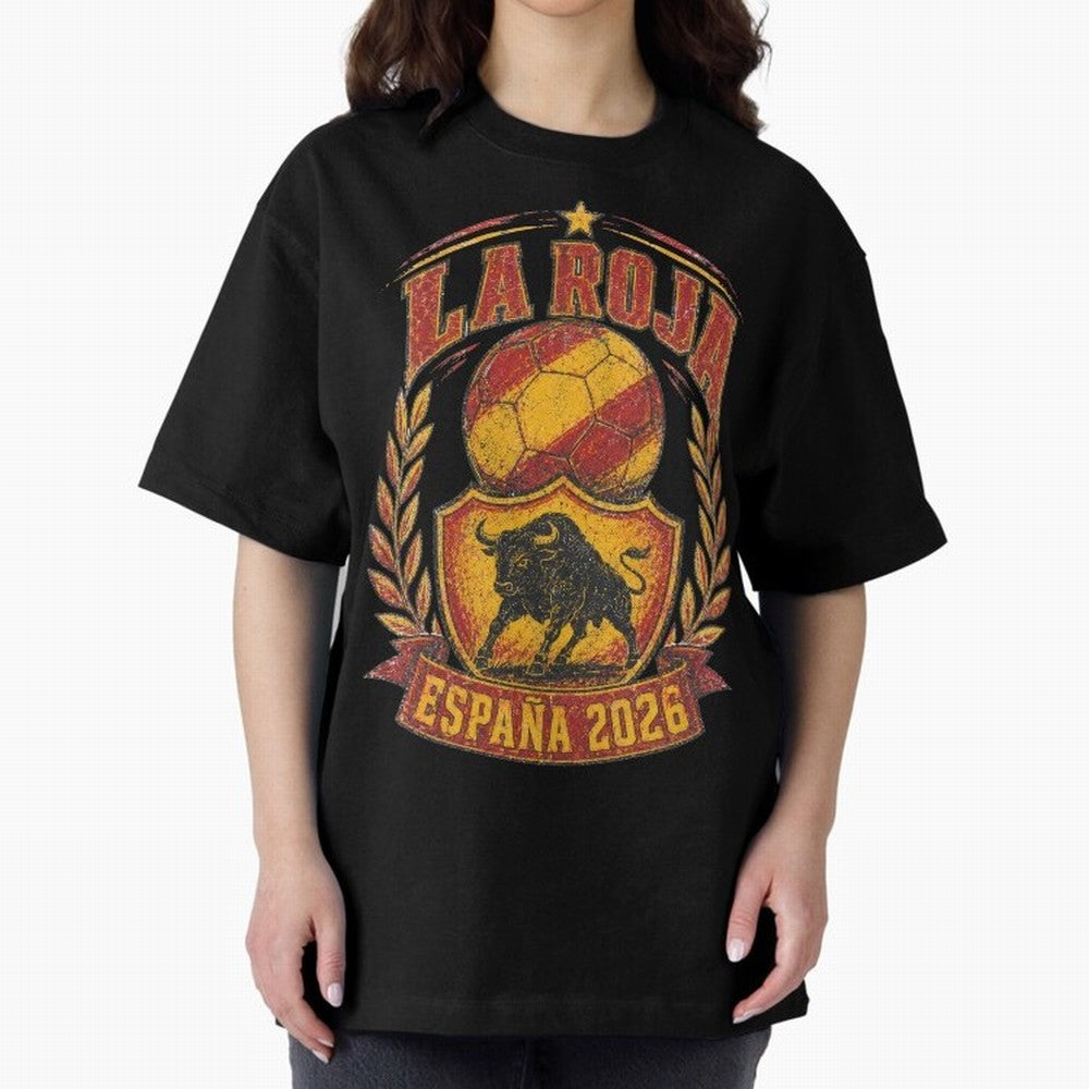 La Roja Espa?a 2026 World Cup Soccer T-Shirt Classic T-Shirt Get Ready for the FIFA World Cup 2026 Group Stage Journey through Neymar Highlights, Germany Pride, Stadium Memories, Football Loyalty, International Chants and Championship Tradition;