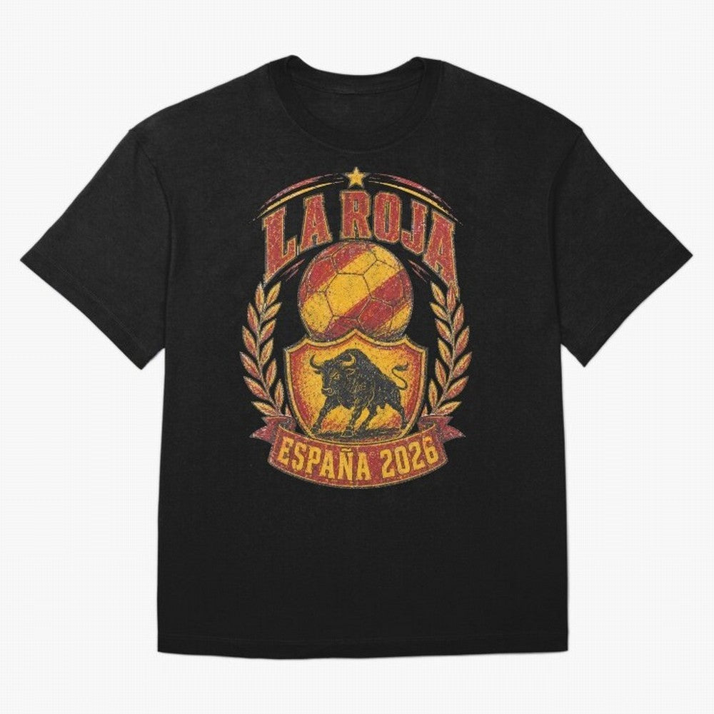 La Roja Espa?a 2026 World Cup Soccer T-Shirt Classic T-Shirt Get Ready for the FIFA World Cup 2026 Group Stage Journey through Neymar Highlights, Germany Pride, Stadium Memories, Football Loyalty, International Chants and Championship Tradition;