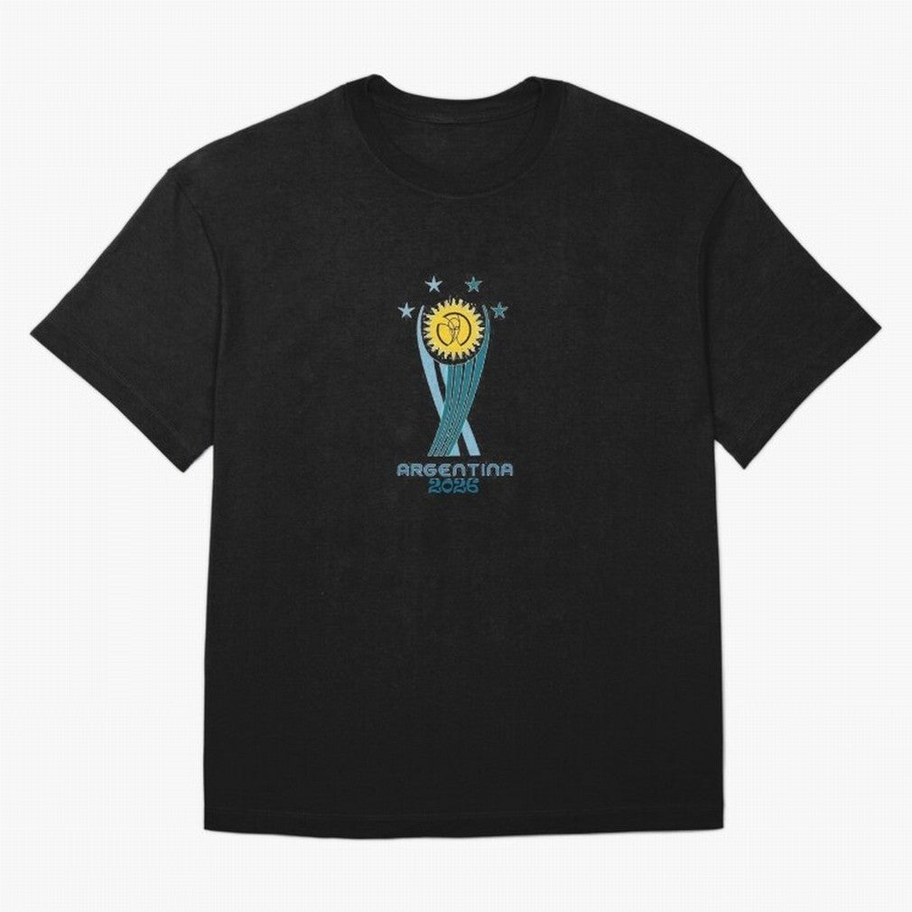 Argentina 2026 Football World Cup Emblem T-Shirt Classic T-Shirt Bring Legendary Rivalry Energy to FIFA World Cup 2026 for Fans of Messi and France and Portugal, Bringing Global Supporter Spirit, Legendary Goals, National Colors and Tournament