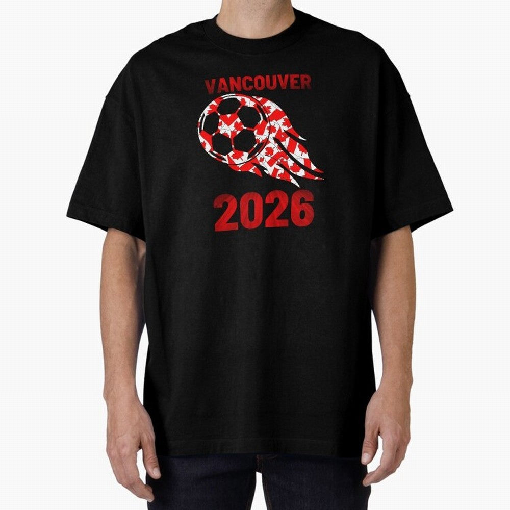 Vancouver Canada 2026 World Cup Soccer #8 Classic T-Shirt Bring Match Day Fire to FIFA World Cup 2026 USA Canada Mexico for Fans of Cristiano Ronaldo and Spain, Bringing Football Festival Excitement, Trophy Ambitions, Country Rivalries and Star