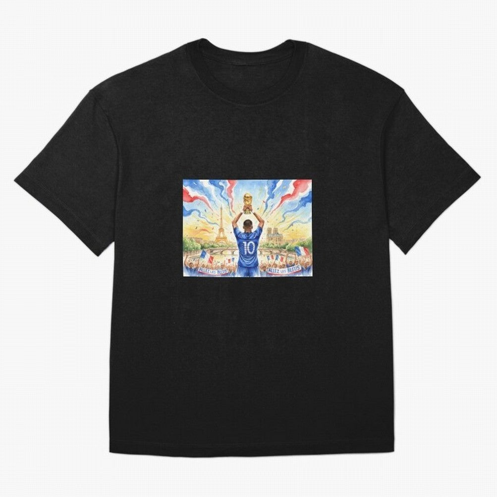 Spectacular Celebration in Paris France Soccer Vibes 2026 Classic T-Shirt Turn Football Passion into Global Football Passion for FIFA World Cup 2026, Celebrating Messi, Neymar and Mbappe, Netherlands, Football Festival Excitement, Trophy Ambitions,