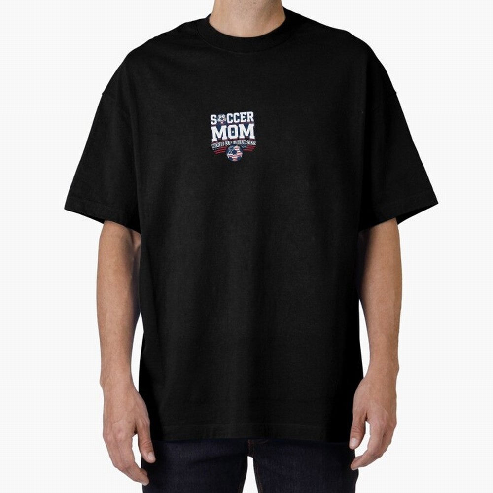 Soccer Mom World Cup Bold Text | 2026 Football Mom Classic T-Shirt Unlock FIFA World Cup 2026 USA Canada Mexico Spirit, Capturing Argentina, Haaland, Football Passion, Legendary Performances, Festival Vibes and Supporter Community; Perfect for