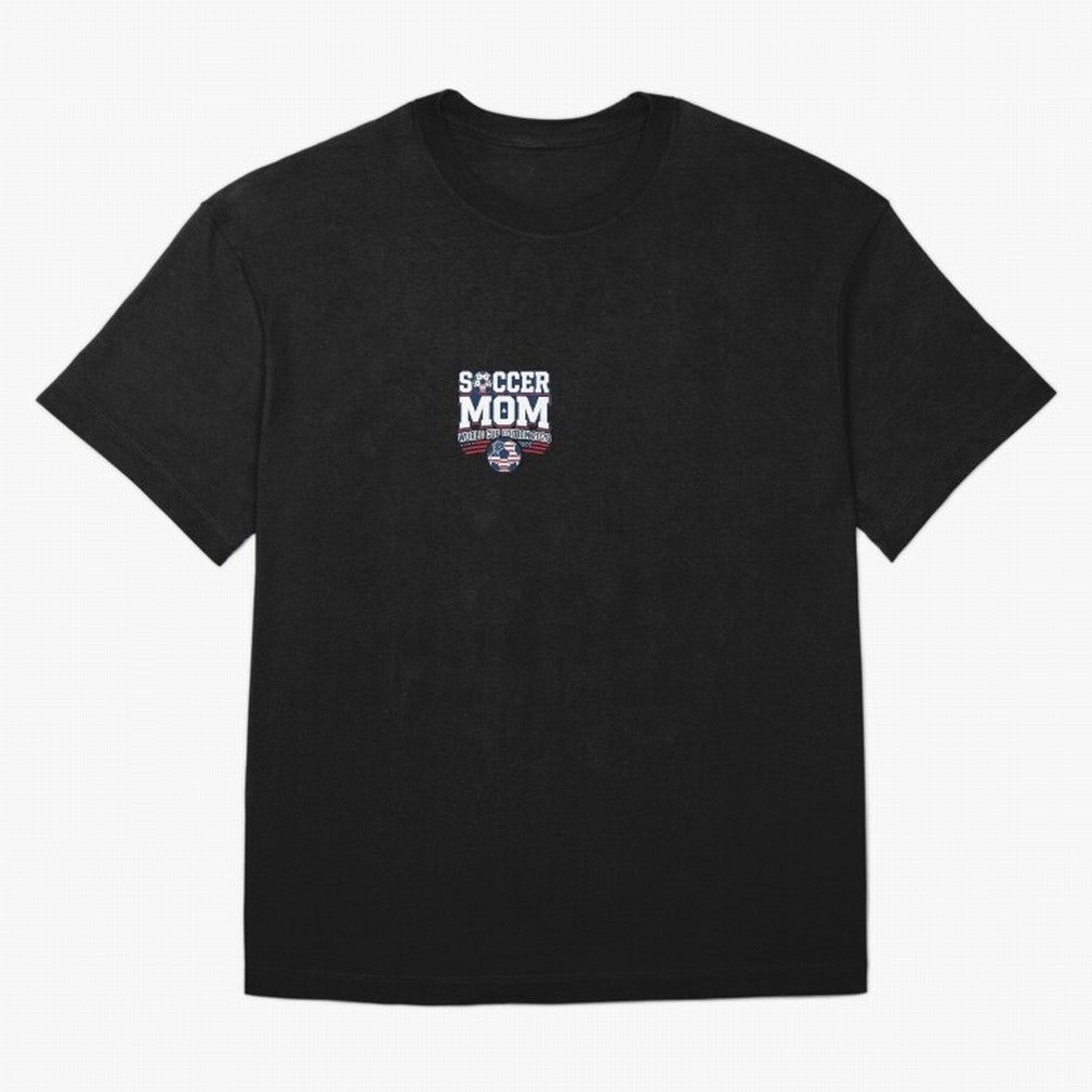Soccer Mom World Cup Bold Text | 2026 Football Mom Classic T-Shirt Unlock FIFA World Cup 2026 USA Canada Mexico Spirit, Capturing Argentina, Haaland, Football Passion, Legendary Performances, Festival Vibes and Supporter Community; Perfect for