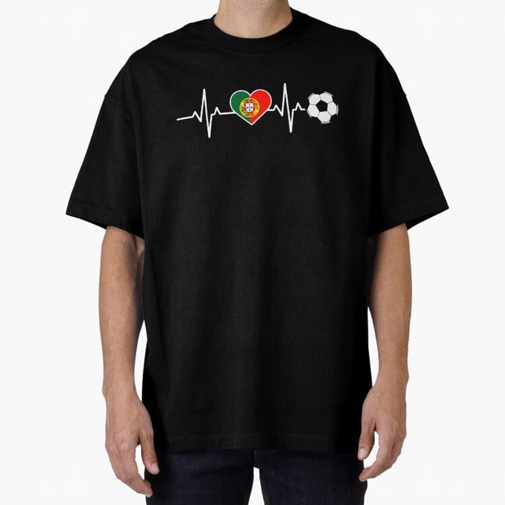 Portugal Football Heartbeat | Sele??o Das Quinas Soccer Fan Classic T-Shirt Show Championship Spirit for the FIFA World Cup 2026 USA Canada Mexico Journey through Neymar, Haaland and Cristiano Ronaldo Highlights, Germany Pride, Game Day Rituals,