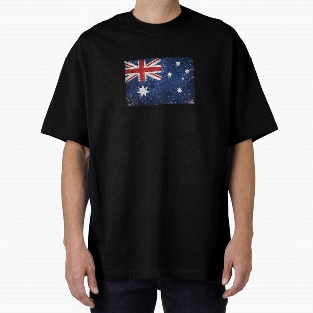 Australia Football World Cup Flag | Grunge Socceroos Soccer Classic T-Shirt Bring World Football Passion into Global Football Passion for FIFA World Cup 2026 USA Canada Mexico, Capturing CR7, Portugal, Stadium Memories, Football Loyalty,