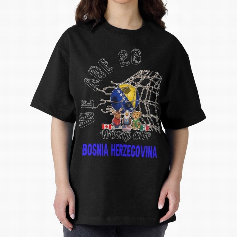 World cup 26 - Bosnia and Herzegovina Classic T-Shirt Elevate Match Day Hype around FIFA World Cup 2026 Group Stage, Messi, Neymar and Mbappe, Argentina and Brazil, Tournament Hype, Historic Matchups, Family Viewing Parties and Global Sports Pride;
