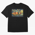 North America Soccer Starry Night Dreamy and Swirls Inspired from Van Gogh Classic T-Shirt Bring Bold Fan Energy to Match Day Hype around FIFA World Cup 2026, Haaland, Portugal, Stadium Chants, National Pride, Trophy Dreams and Unforgettable