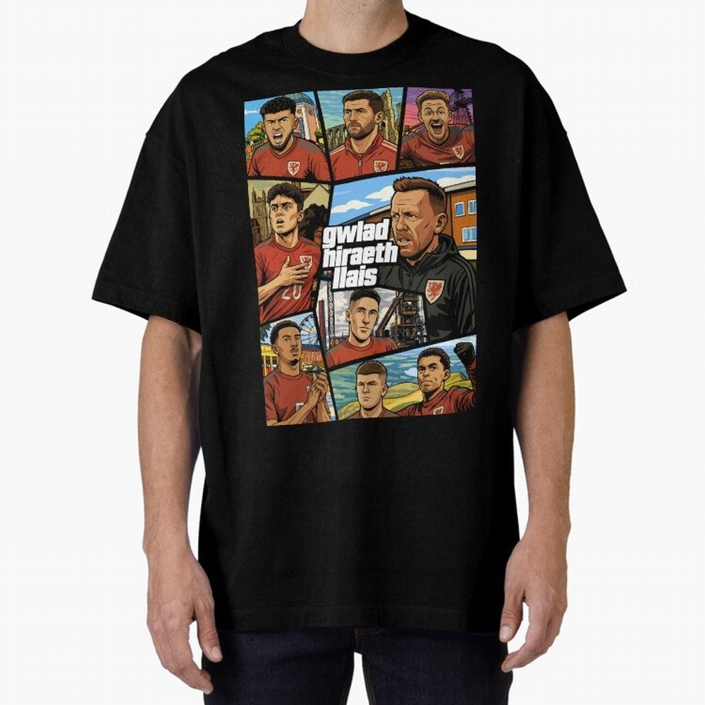 GTA Cymru Classic T-Shirt Celebrate Golden Goal Energy in FIFA World Cup 2026 for Fans of Haaland and Netherlands, Bringing Championship Spirit, Famous Goals, Roaring Crowds and International Football Unity; Built for Supporters Chasing Trophy