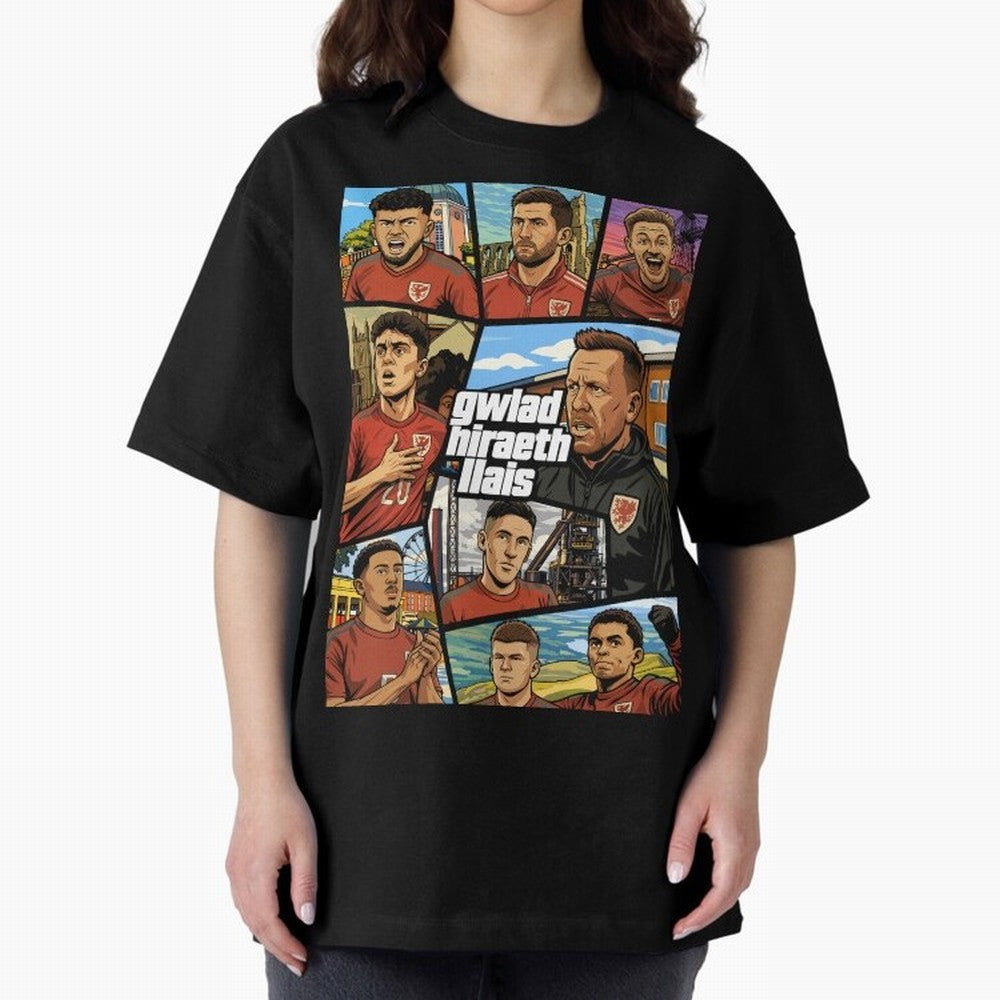 GTA Cymru Classic T-Shirt Celebrate Golden Goal Energy in FIFA World Cup 2026 for Fans of Haaland and Netherlands, Bringing Championship Spirit, Famous Goals, Roaring Crowds and International Football Unity; Built for Supporters Chasing Trophy