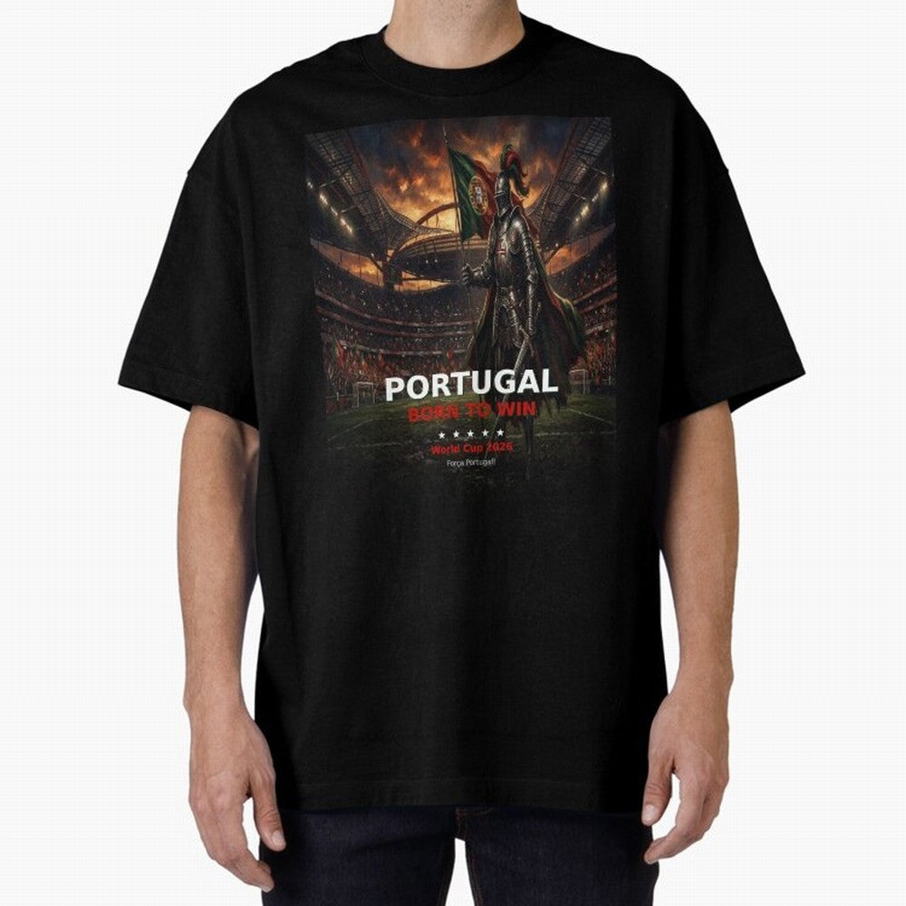 Portugal Born to Win - World Cup 2026 Soccer Fan Tee Classic T-Shirt Represent Football Lovers during FIFA World Cup 2026 Group Stage Made for Mbappe and Neymar, Germany Energy, Classic Soccer Heritage, Championship Pressure, Fan Loyalty and