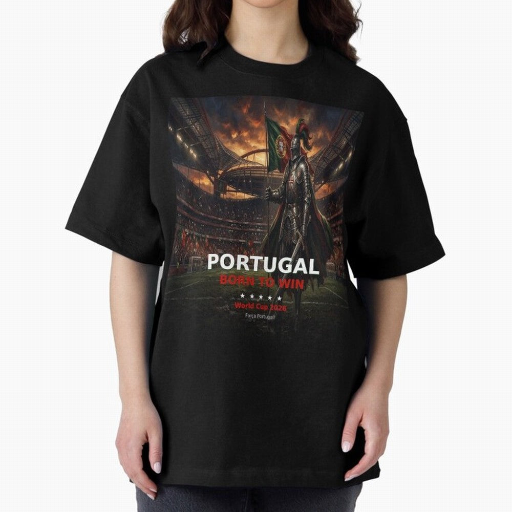Portugal Born to Win - World Cup 2026 Soccer Fan Tee Classic T-Shirt Represent Football Lovers during FIFA World Cup 2026 Group Stage Made for Mbappe and Neymar, Germany Energy, Classic Soccer Heritage, Championship Pressure, Fan Loyalty and